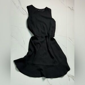 Banana Republic Black Asymmetrical Dress